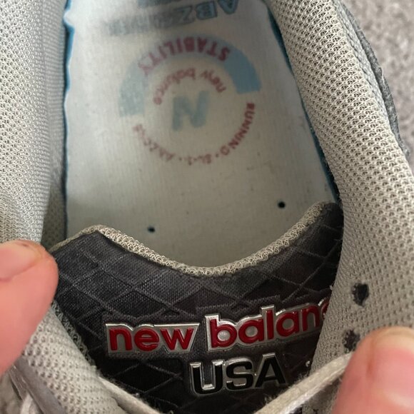 New Balance 990v3 Made in USA Grey - Size 11 womens 2A - Picture 6 of 9